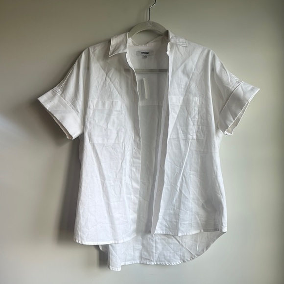 Madewell Tops - NWT Madewell Short Sleeve Button Up